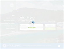 Tablet Screenshot of holiplanet.com